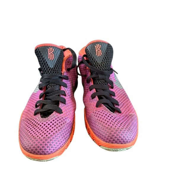 Nike Kyrie 1 Easter Size 6Y  Purple Orange 717219-508 - Picture 2 of 6